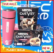 Nescafe Café Việt Đen Đá hộp 15gói x 16g- Ca Phê Đen Đá - Cafe Viet