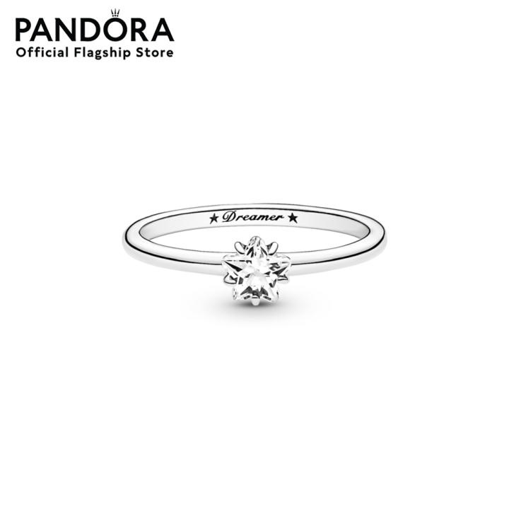 pandora-star-sterling-silver-ring-with-clear-cubic-zirconia-แหวนเงิน-แหวนสีเงินแพนดอร่า-แหวนเพชรแพนดอร่า-แพนดอร่า