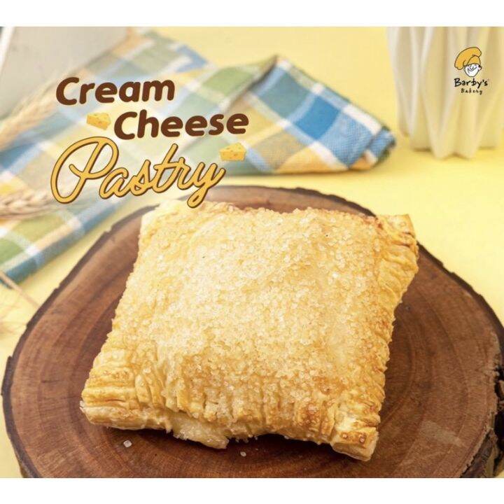 Cream Cheese Pastry Croissant Pastry Cream Cheese Kue Keju Barbys
