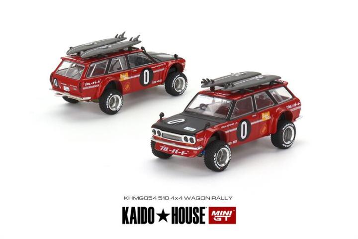 kaido-house-x-mini-gt-1-64นิสสันสกายไลน์จีทีอาร์-r34-datsun-kaido-510-wagon