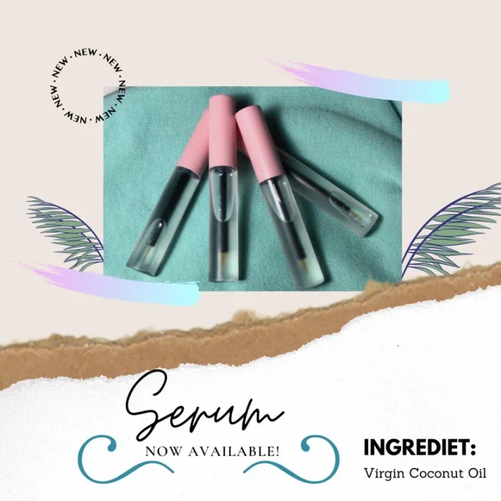 Virgin Coconut Oil serum for Eyelashes and Eyebrows Lazada PH