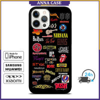 Classic Rock Band 2 Phone Case for iPhone 14 Pro Max / iPhone 13 Pro Max / iPhone 12 Pro Max / XS Max / Samsung Galaxy Note 10 Plus / S22 Ultra / S21 Plus Anti-fall Protective Case Cover