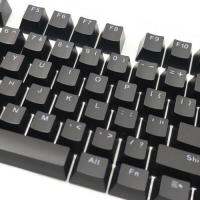 106 Keycaps อะไหล่สีทึบ Pbt Backlight แป้นพิมพ์เกมกลอุปกรณ์เสริมคอมพิวเตอร์เปลี่ยน Pbt