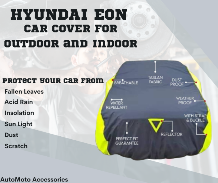 HYUNDAI EON CAR COVER FABRIC HIGH QUALITY (RANDOM COLOR) Lazada PH