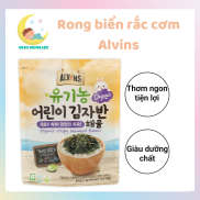 DATE MỚI  Rong Biển Rắc Cơm Hữu Cơ Alvins Cho Bé Từ 6 Tháng Ăn Dặm