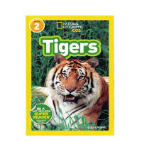 English original genuine picture book National Geographic Kids Level 2: Tigers national geographic classification reading childrens Popular Science Encyclopedia English childrens book