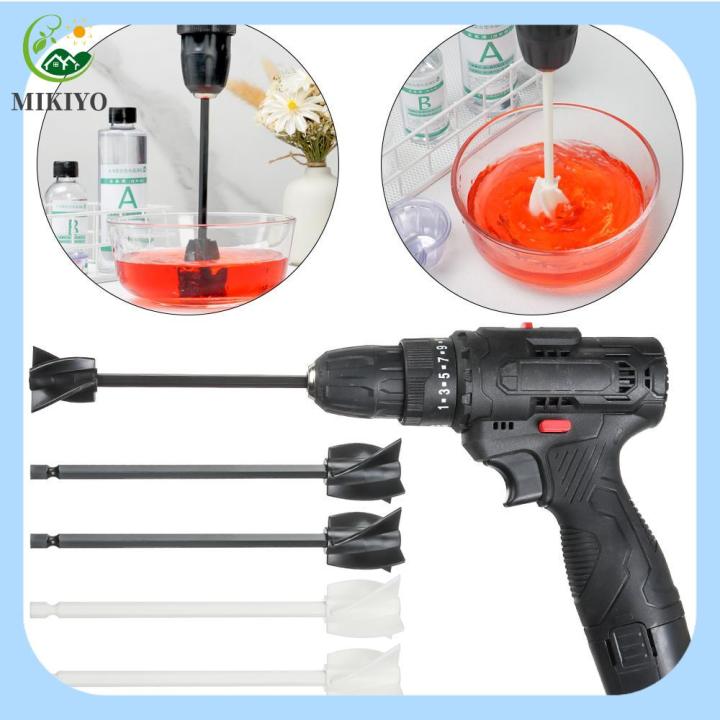 Mixing Rod Epoxy Resin Mixer Drill Attachment Making Tools Mixing