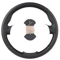 Car Steering Cover For Fiat Bravo Doblo Opel Combo Grande Punto Linea Qubo For Vauxhall Artificial Leather Steering Wrap