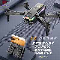 4khd พิกเซลขนาดเล็ก2022 Xt8โดรนไวไฟ Fpv ความกดอากาศคงที่ระดับความสูงไฟ Led เฮลิคอปเตอร์โดรน Rc ของขวัญสำหรับเด็กผู้ชาย