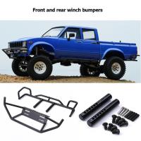 Metal Front Rear Bumper Durable Personality Classic Skillful Manufacture for TF2 / TF1 1/10 Scale RC Crawler Cars Model  Power Points  Switches Savers