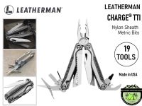 Leatherman Charge TTi Nylon Sheath Metric Bits เครื่องมือ19ชิ้น