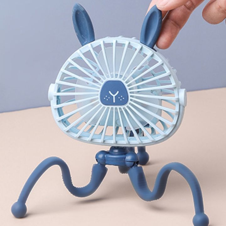 octopus-fan-deformable-cket-mini-clip-on-พัดลมตั้งโต๊ะแบบพกพา3ความเร็ว360หมุน-usb-ชาร์จเดสก์ท็อป-air-cooler