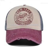 ❆✻ 5 colors vintage New York cap for men 5 panel cap cotton print Motor baseball cap for woman dad hat sun hat accessories