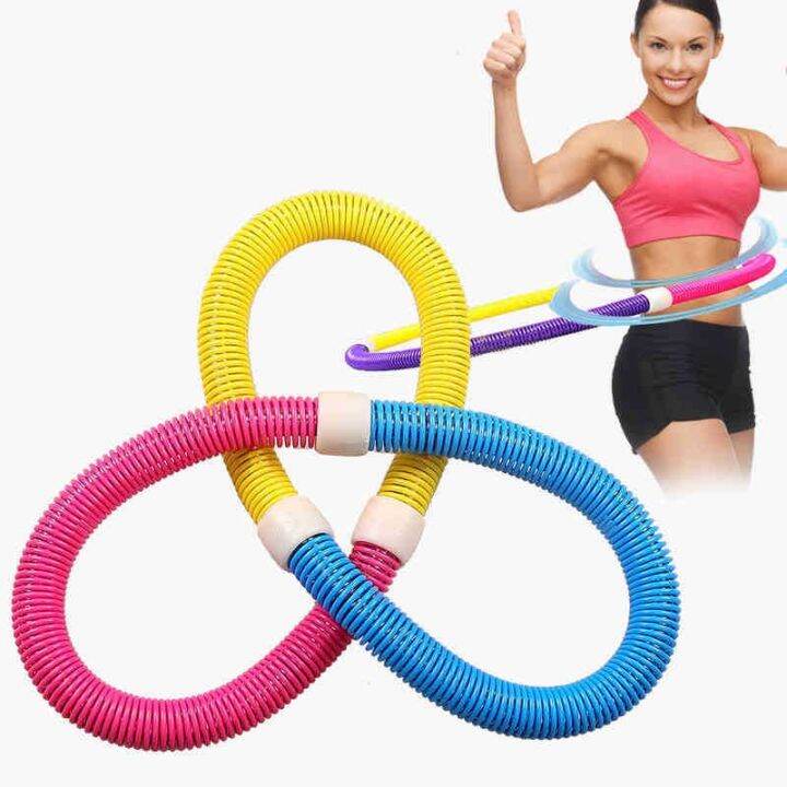 ถูกที่สุด-ฮูล่าฮูปแบบสปริง-ฮูล่าฮูปสายหยืดหยุ่น-hula-hoop-spring-ฮูล่าฮูปสำหรับออกกำลังกาย