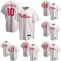 High volume jerseys BSB MLB Philadelphia Phillies Baseball Jersey Realmuto Hoskins Mccutchen Harper Gregorius Nola Jersey Unisex Plus Size s