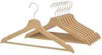 BUMERANG Hanger, natural/8 pieces (บุมเมรัง ไม้แขวนเสื้อ, สีเนเชอรัล/8 ชิ้น)