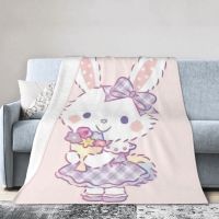 2023 in stock  Sanrio Wish Me Mell Ultra-Soft Micro Fleece Blanket Anti-pilling Warm Travel Office Home flannel Blanket for Sofa Bed，Contact the seller to customize the pattern for free