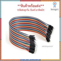 สายไฟจั้มเปอร์ ตัวผู้-ตัวผู้ ยาว 20 cm. 40 เส้น flashsale ลดกระหน่ำ