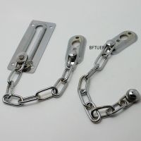 Sliding Fastener Hardware Door Chain Stainless Steel Security Chain Door Lock Chain  Home Office Lock Guard Latch Stainless Door Hardware Locks Metal