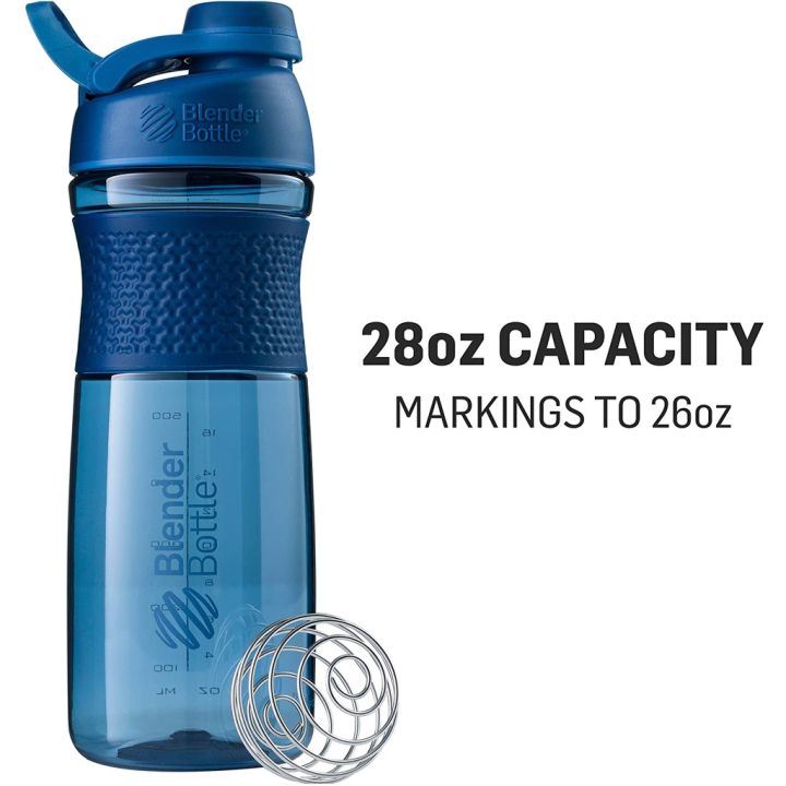 blenderbottle-sportmixer-ขวดเขย่า-28-ออนซ์-ห่วงแขวน-ป้องกันการรั่วไหล-ฝาเกลียว-กันลื่น-โปรตีนเขย่า