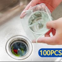 30PCS/100PCS fine mesh tools sink strainer Filter basket Sewer Drain Hair Colanders Strainers sieve accessories