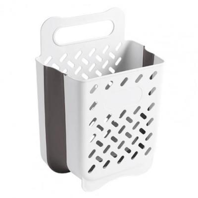 Bathroom Folding Dirty Clothes Storage Basket Laundry Basket Household Wall Hanging Large Portable Punch-Free Put Clothes Bucket