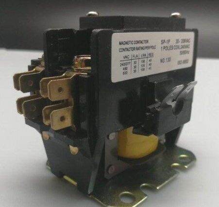 แมกแนติก-คอนแทคเตอร์-magnetic-contactor-ยี่ห้อ-sp-ขนาด-1-pole-30a