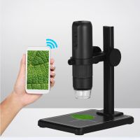 Easyover 1000X WiFi Digital Microscope 8 LED HD USB Electronic Microscopes Zoom Camera Magnifier Stand For Cell Phone PC Repair