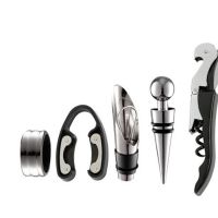 【YF】℡  5PCS Wine Opener Set including Pourer Decanter Bottle Cutter