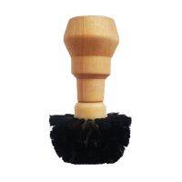 Coffee Grinder Cleaning Brush Solid Wood Handle Coffee Machine Powder Dusting Cleaning Brush Kitchen Accessories