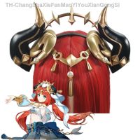 【hot】☬  genshin impacto nilou cosplay prop chifres hairhoop traje acessórios handmadework