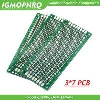 【YF】❄✖  5pcs 3x7cm 3cmx7cm 3x7 Side Prototype PCB diy Printed Circuit Board