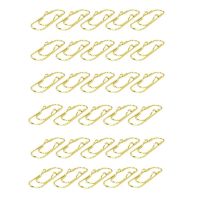 30PCS Multifunctionional Gold Pen Clips Paper Clip