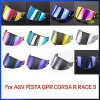 เคสกระบังหน้าหมวกนิรภัย Seluruh Wajah มอเตอร์ไซค์สำหรับ AGV PISTA GPR CORSA R RACE 3ป้องกันยูวีกระบังหน้าหมวกนิรภัยหมวกกันน็อกหลักฐานฝุ่น