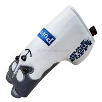 New Golf Club Putter Cover With Magnetic Closure PU Leather Lovely Husky Golf Putter Headcover Head Cover Drop Ship