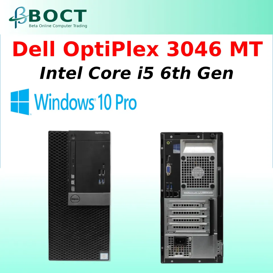 Dell OptiPlex 3046 MT / Intel Core i5 6th Gen / Optional Ram