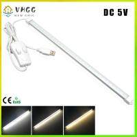 VHGG 30LEDs DC 5V Night Lighting LED Bar Light 3 Mode Switchable USB Strip Desk Lamp