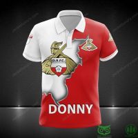 Rovers -doncaster 2023 F.c New Efl League Two 3d Printed Polo Tshirt Hoodie Jersey(free Name Logo Custom) 2023 new popular