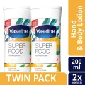 Vaseline Superfood Skin Serum Citrus 200ml - Paket isi 2. 