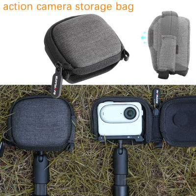 Beg Penyimpanan Mudah Alih untuk Insta360 GO 3 Kes Membawa ขนาดเล็ก Beg Tangan Scratchproof Lembut Lapisan Beg untuk DJI Tindakan 4 Akan