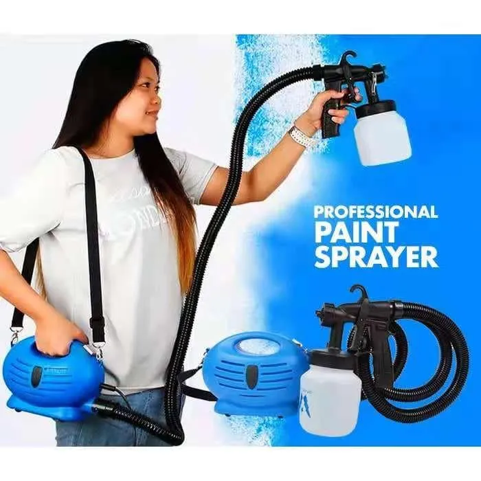 Handheld Paint Zoom Electrical Portable Spray Painting Machine Set For
