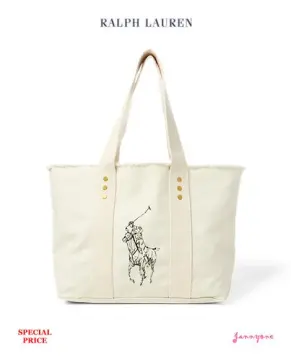 Big Pony Cotton Canvas Tote