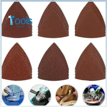 40Pcs 40/60/80/120 Grit Mouse Sanding Sheets Sander Pads Set For