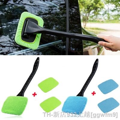 hot【DT】❈▧☍  Cleaning with Handle Car Window Cleaner Washing Windshield Microfiber