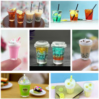 MQ Mini Drink Pearl Milk Tea Drink Dollhouse Accessories Miniature Scene 1:12 Kids Toy For Barbie