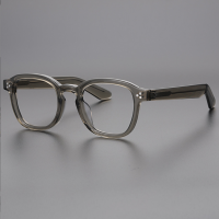 วินเทจแอซิเตทแว่นตา Full Rim แว่นสายตา Clear เลนส์สำหรับสายตาสั้นแว่นสายตาที่มีใบสั่งจากแพทย์ผู้ชายแว่นตา