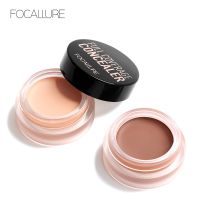 FOCALLURE คอนซีลเลอร์คลุมทั้งหมด7สีครีมเมคอัพไพรเมอร์รองพื้นติดทนนาน FA58คอนซีลเลอร์ครีมควบคุมน้ำมัน