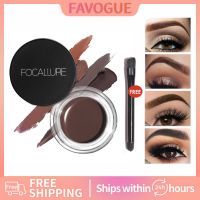 FOCALLURE เจลครีมเขียนคิ้วติดทนนานกันน้ำ5สี [พร้อมแปรง]