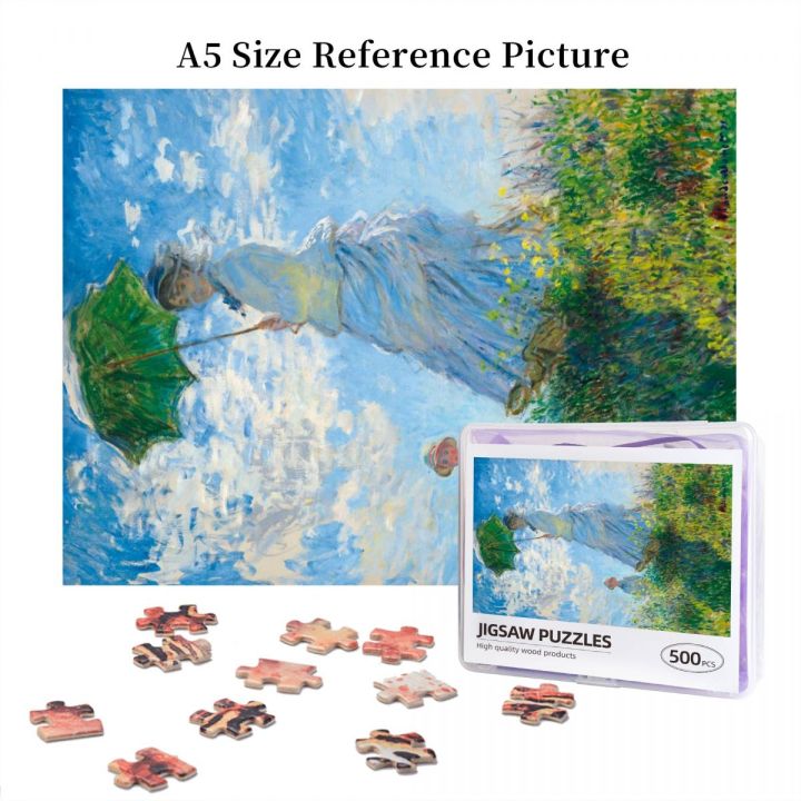 claude-monet-woman-with-a-parasol-madame-monet-and-her-son-wooden-jigsaw-puzzle-500-pieces-educational-toy-painting-art-decor-decompression-toys-500pcs