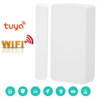 【hot】◇▬۩  Wifi Magnetic Sensor Door Window Close Detector Security Alarm System Works for Tuya